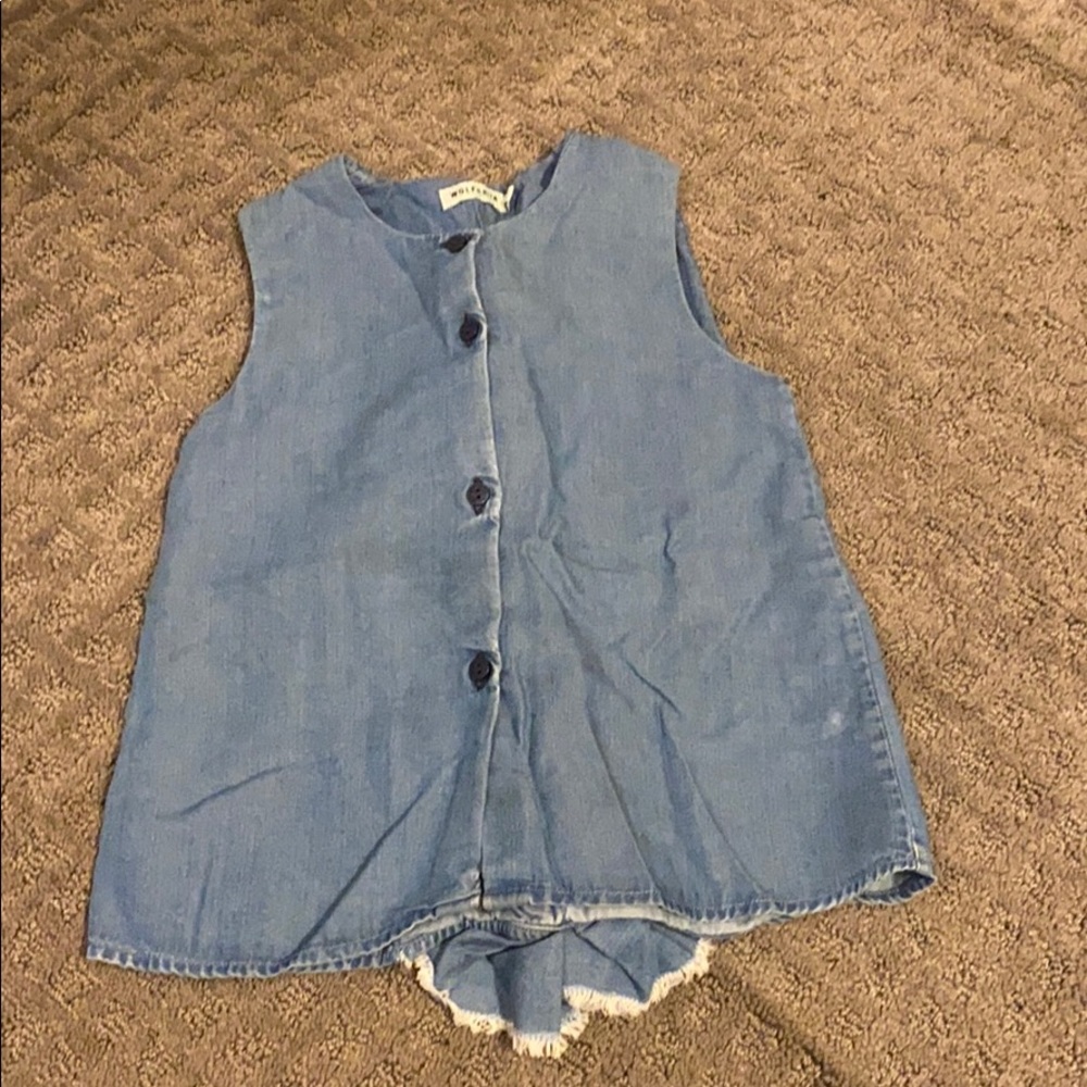 Wolf and Rita ruffle top
